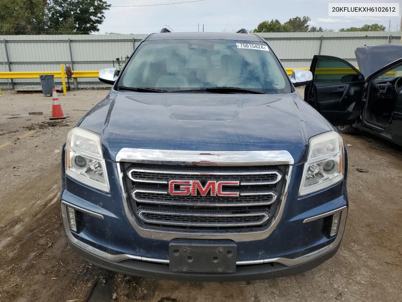 2017 GMC Terrain Slt VIN: 2GKFLUEKXH6102612 Lot: 75015424