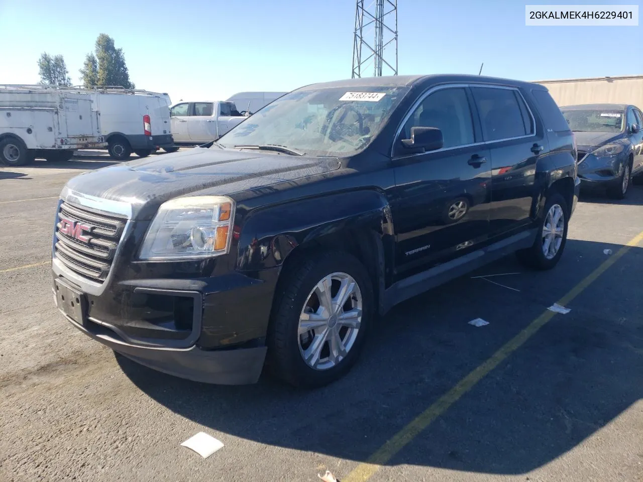 2GKALMEK4H6229401 2017 GMC Terrain Sle