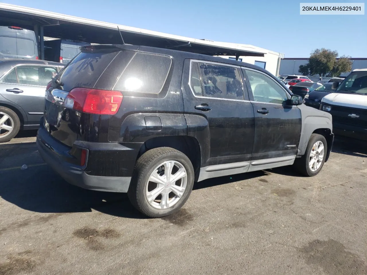 2017 GMC Terrain Sle VIN: 2GKALMEK4H6229401 Lot: 75183744