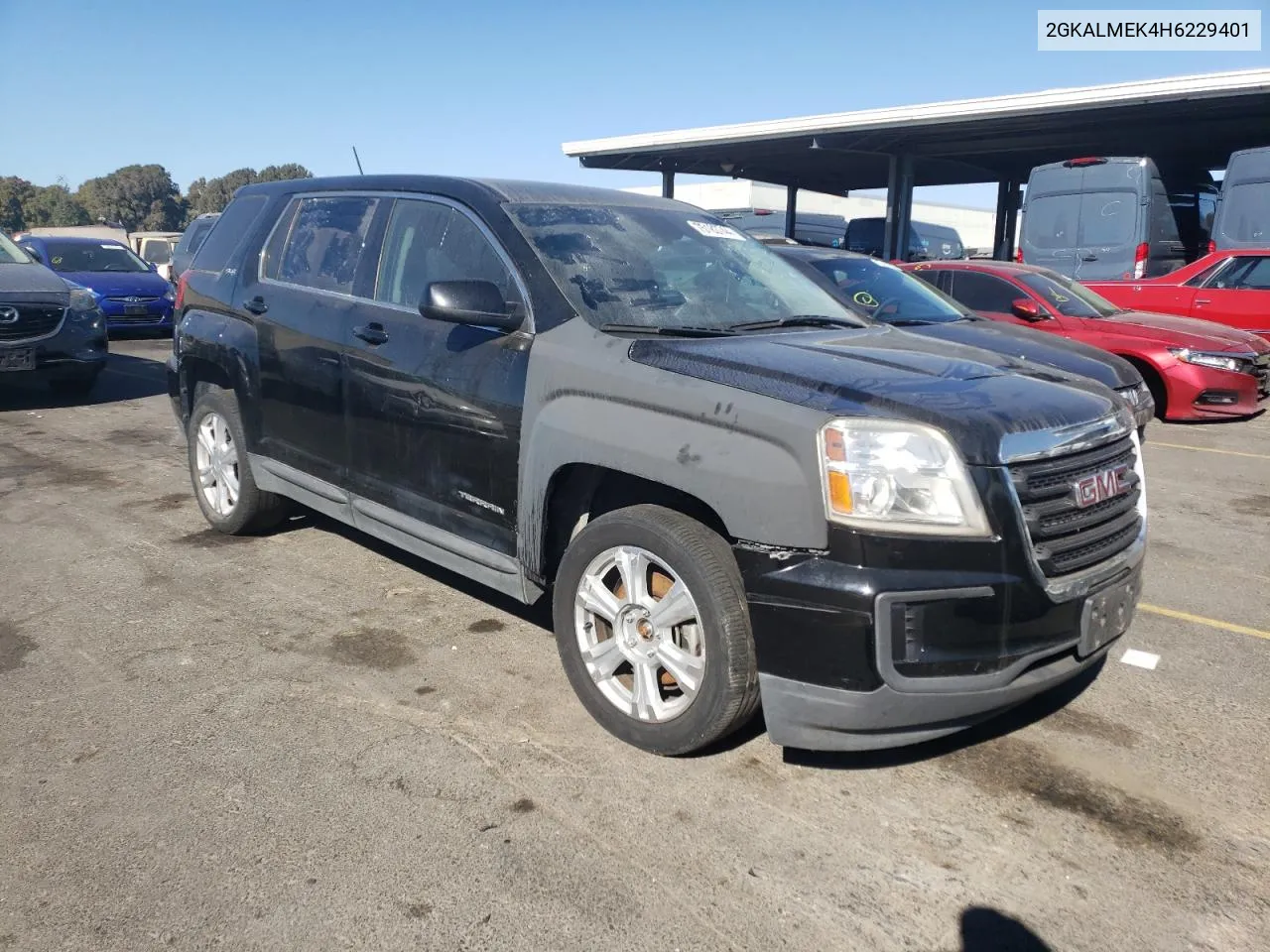 2017 GMC Terrain Sle VIN: 2GKALMEK4H6229401 Lot: 75183744