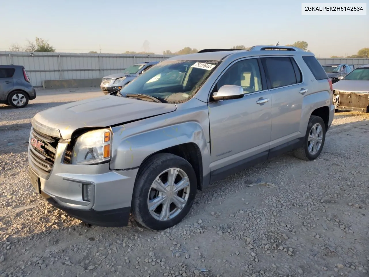 2017 GMC Terrain Slt VIN: 2GKALPEK2H6142534 Lot: 75335644