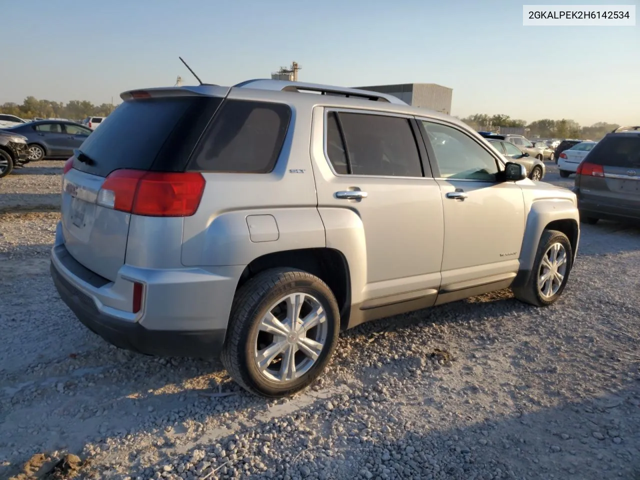 2017 GMC Terrain Slt VIN: 2GKALPEK2H6142534 Lot: 75335644