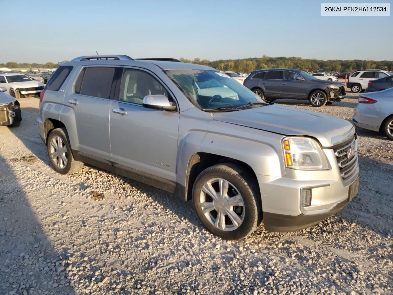 2017 GMC Terrain Slt VIN: 2GKALPEK2H6142534 Lot: 75335644