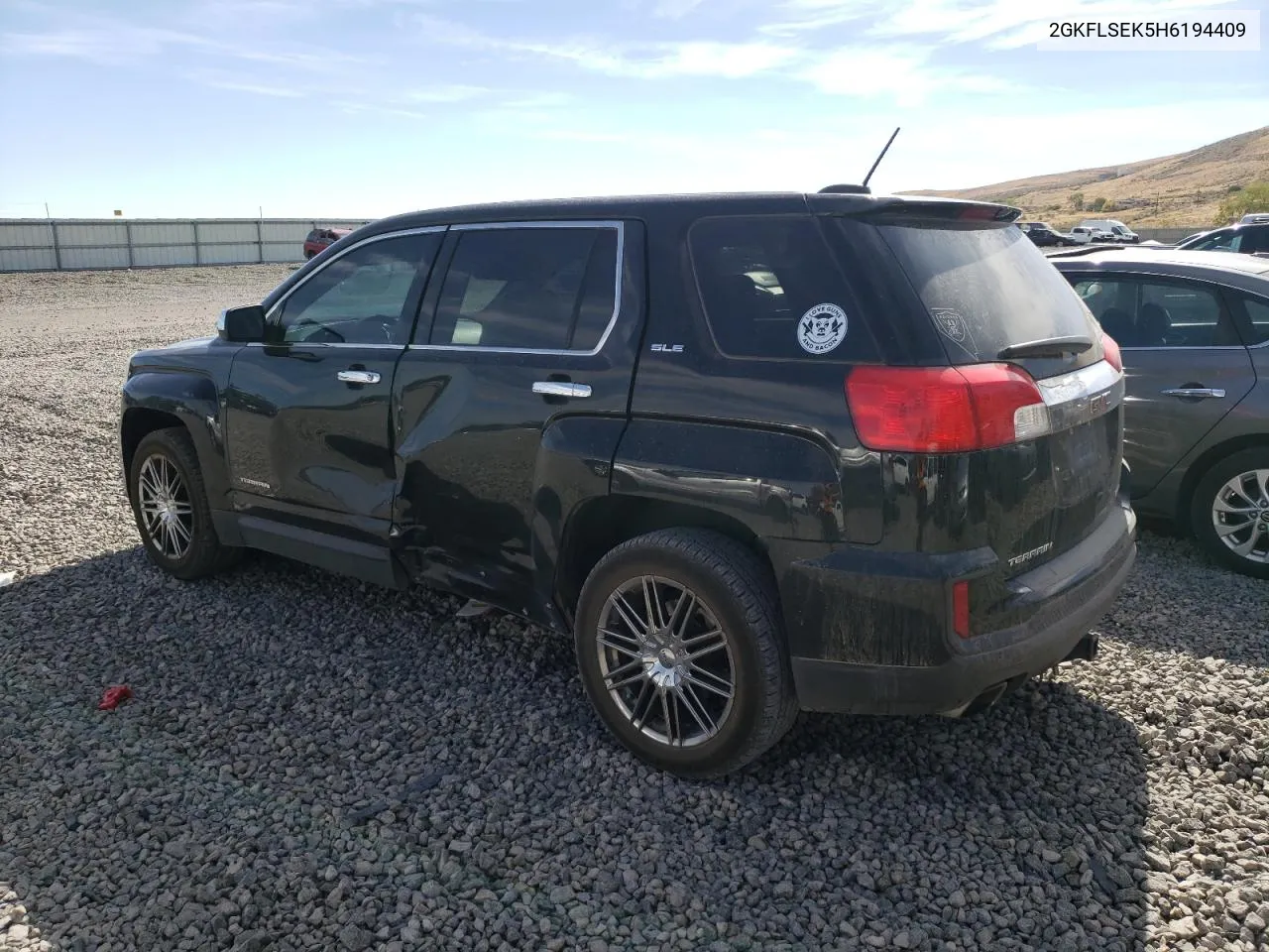 2017 GMC Terrain Sle VIN: 2GKFLSEK5H6194409 Lot: 75391224