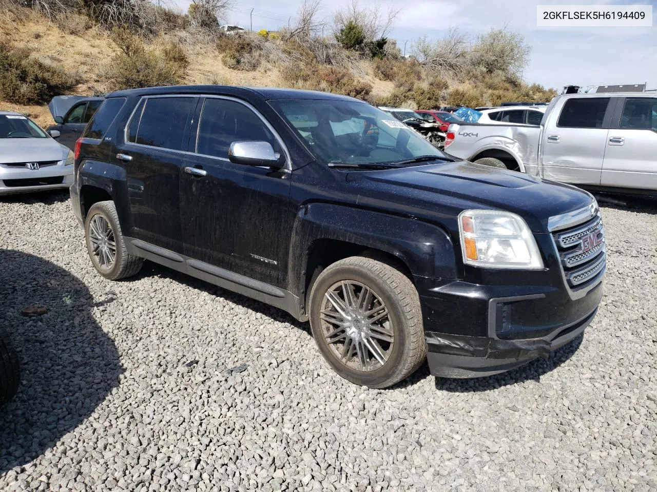 2017 GMC Terrain Sle VIN: 2GKFLSEK5H6194409 Lot: 75391224