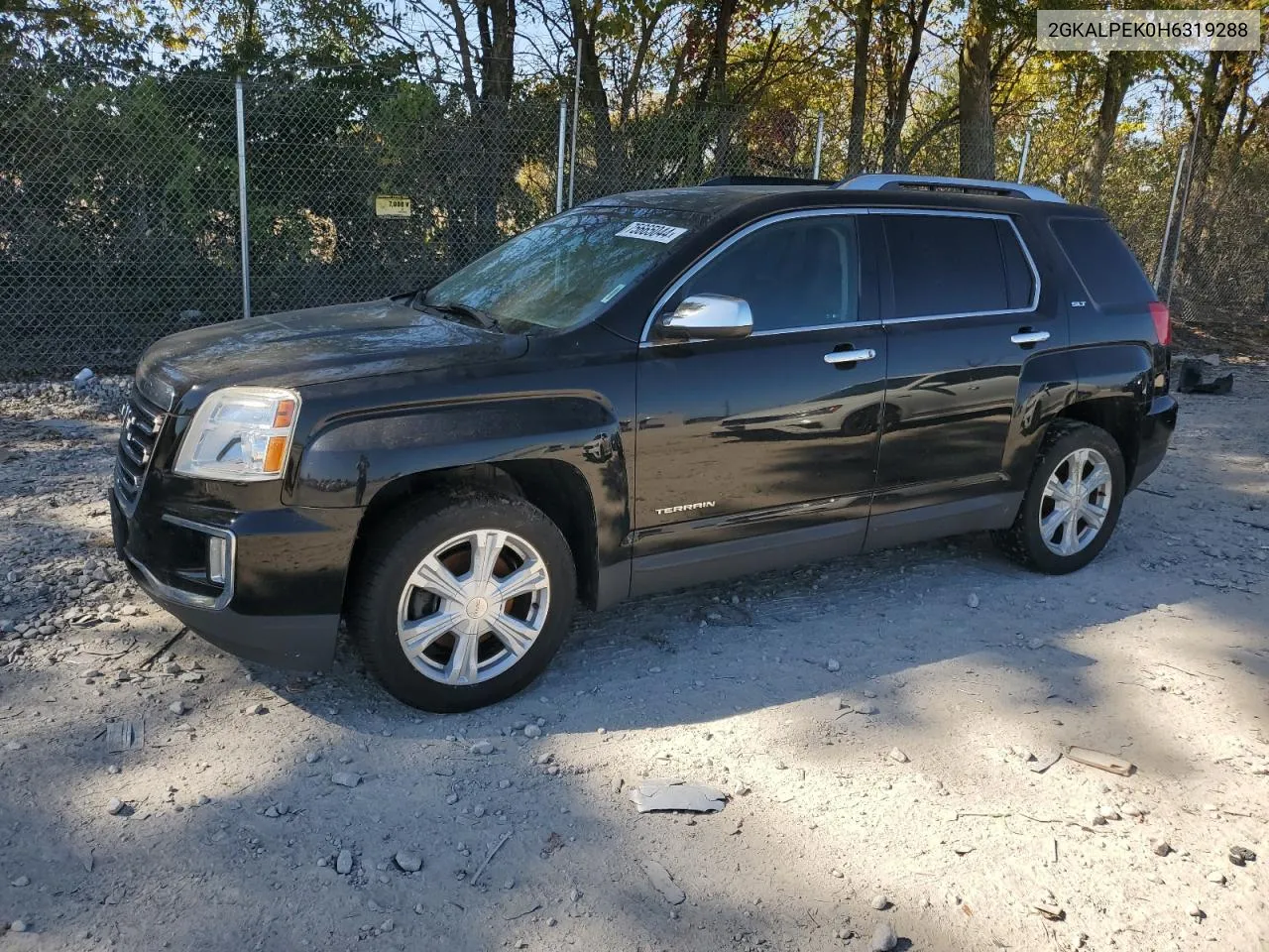 2017 GMC Terrain Slt VIN: 2GKALPEK0H6319288 Lot: 75665044