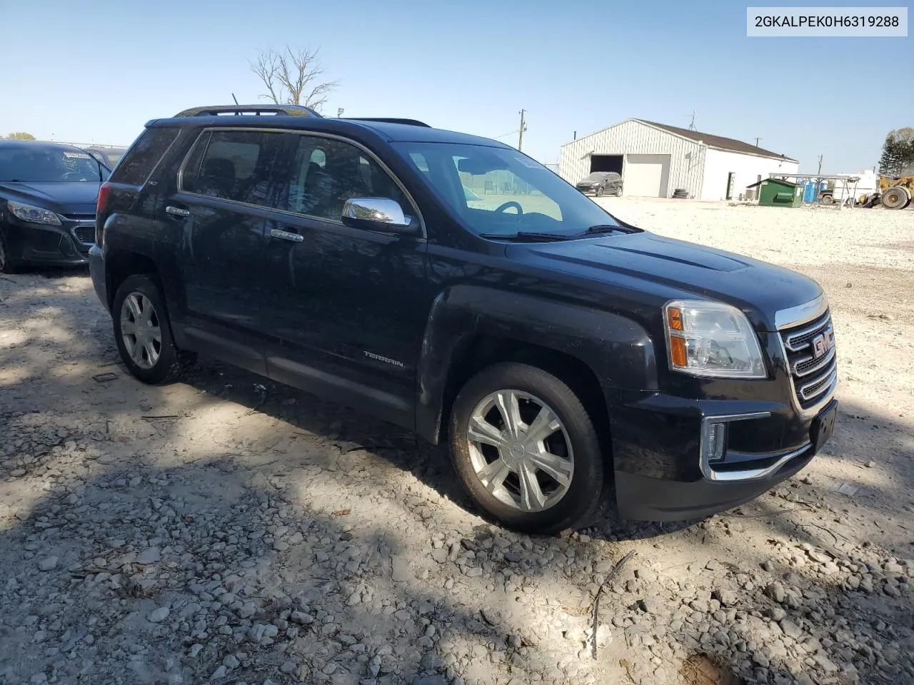 2017 GMC Terrain Slt VIN: 2GKALPEK0H6319288 Lot: 75665044