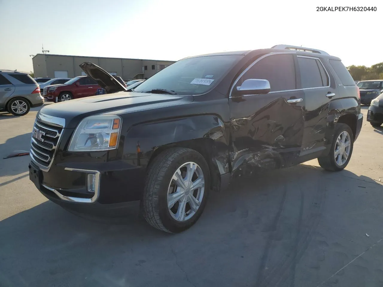 2017 GMC Terrain Slt VIN: 2GKALPEK7H6320440 Lot: 75749704