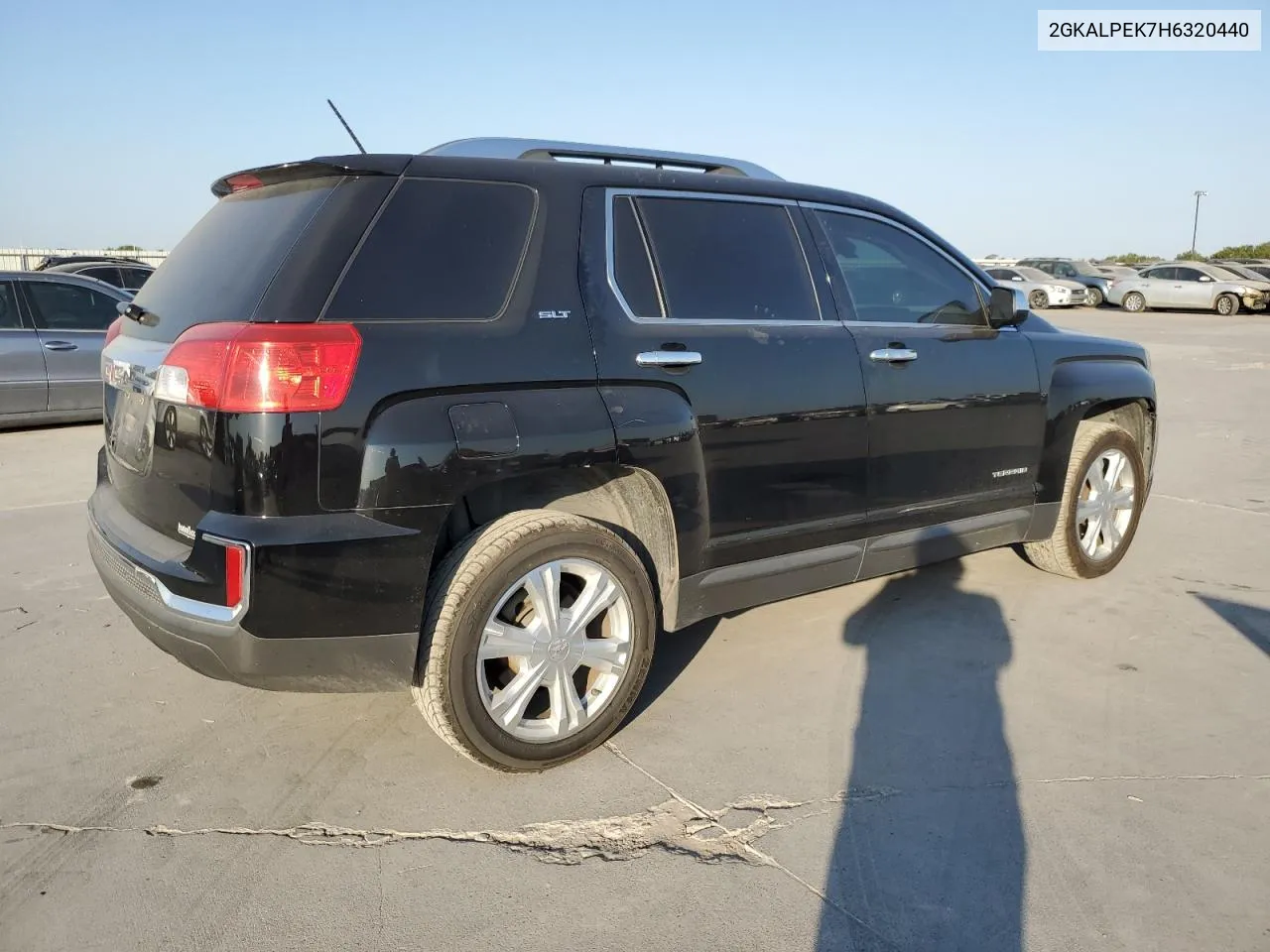 2017 GMC Terrain Slt VIN: 2GKALPEK7H6320440 Lot: 75749704