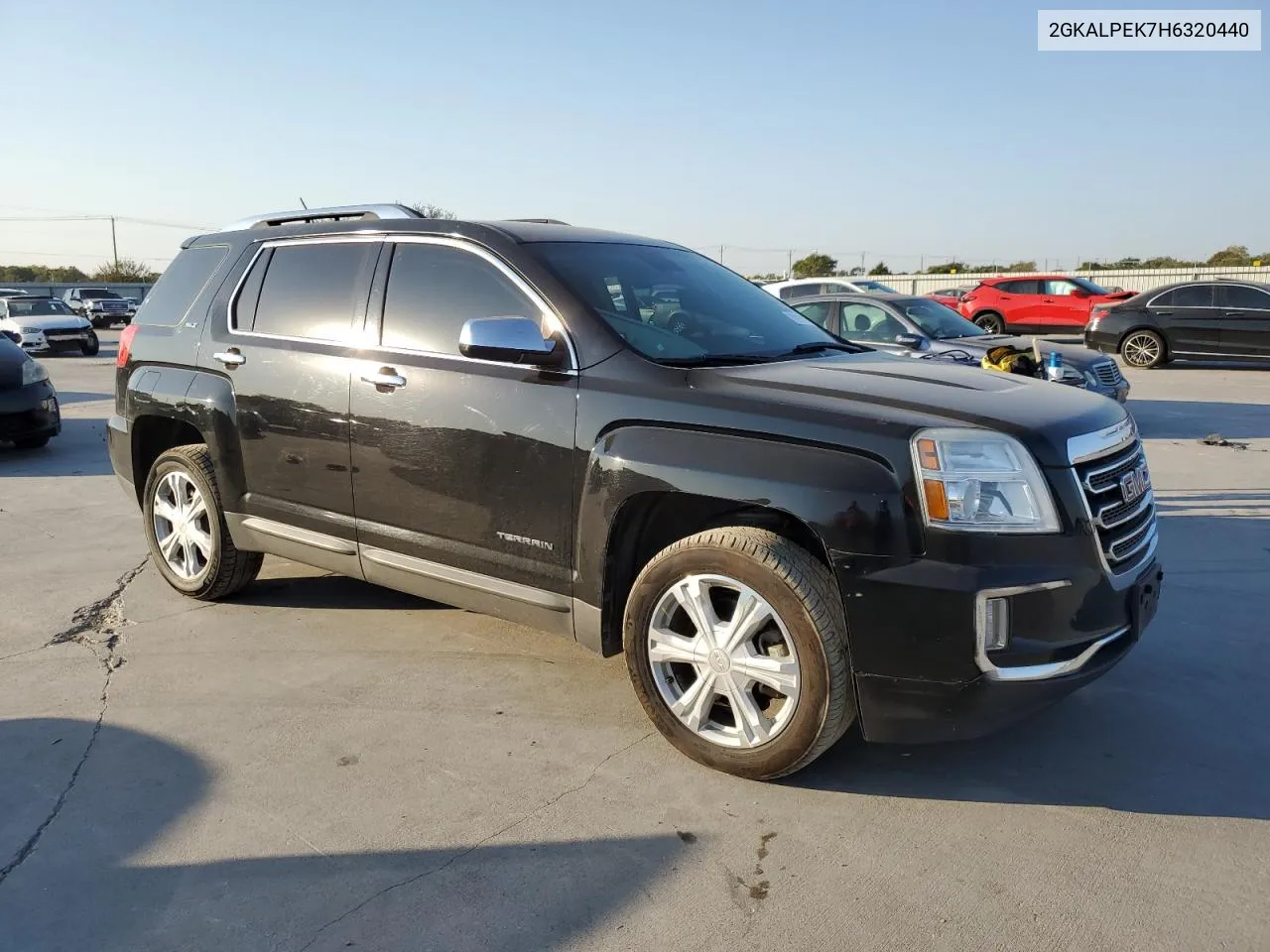 2017 GMC Terrain Slt VIN: 2GKALPEK7H6320440 Lot: 75749704