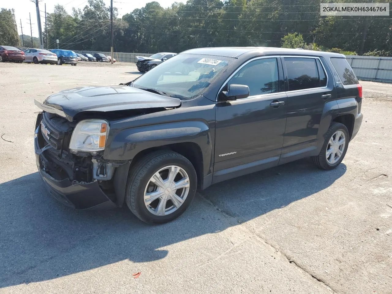 2GKALMEK0H6346764 2017 GMC Terrain Sle