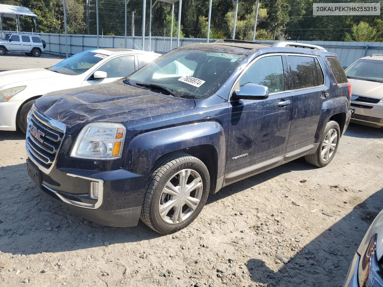 2017 GMC Terrain Slt VIN: 2GKALPEK7H6255315 Lot: 76058974