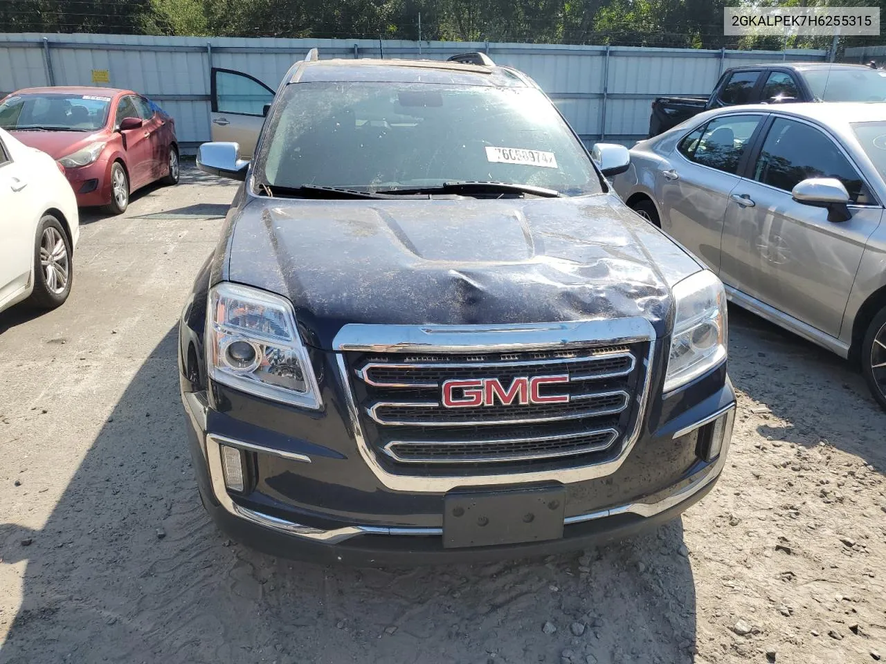 2017 GMC Terrain Slt VIN: 2GKALPEK7H6255315 Lot: 76058974