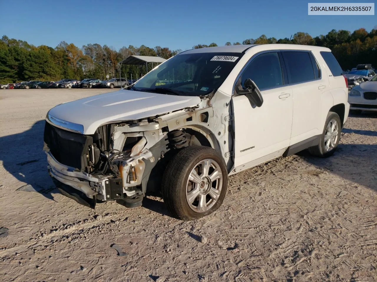 2GKALMEK2H6335507 2017 GMC Terrain Sle