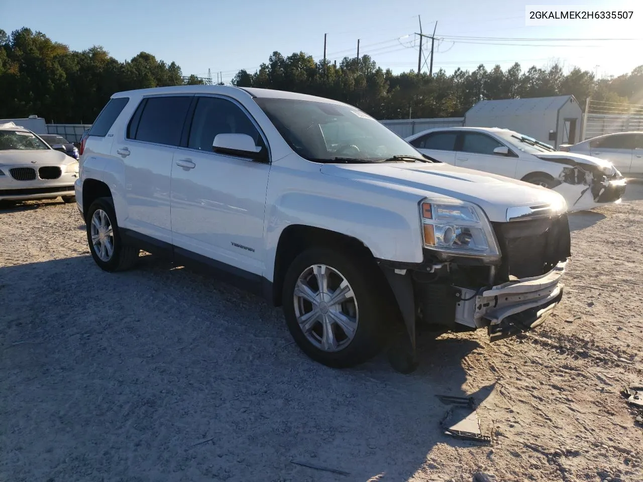 2017 GMC Terrain Sle VIN: 2GKALMEK2H6335507 Lot: 76079604