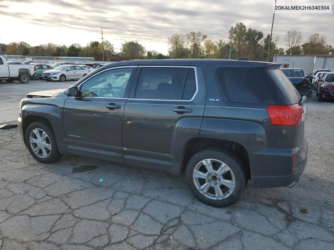 2017 GMC Terrain Sle VIN: 2GKALMEK2H6340304 Lot: 76185844