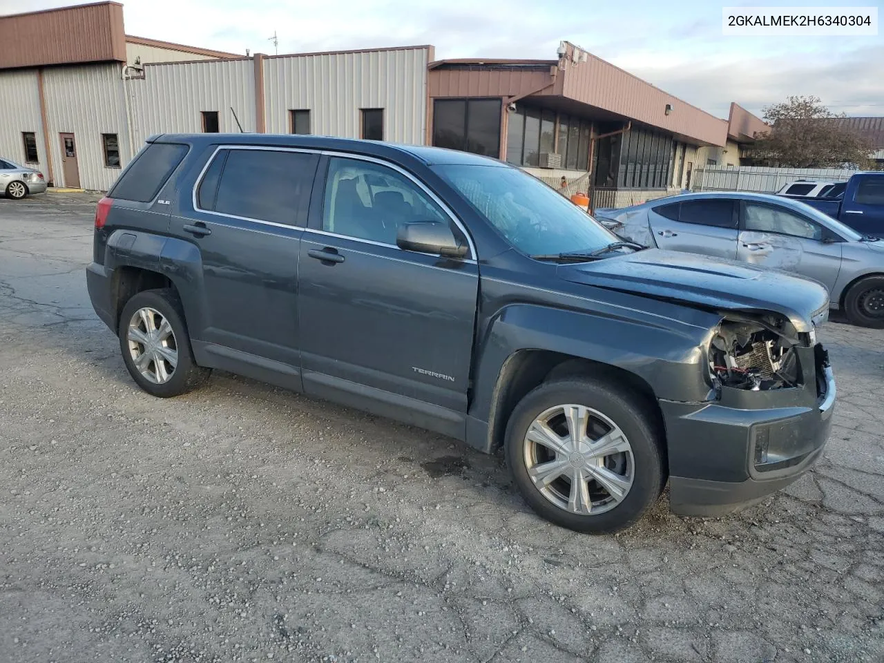 2017 GMC Terrain Sle VIN: 2GKALMEK2H6340304 Lot: 76185844