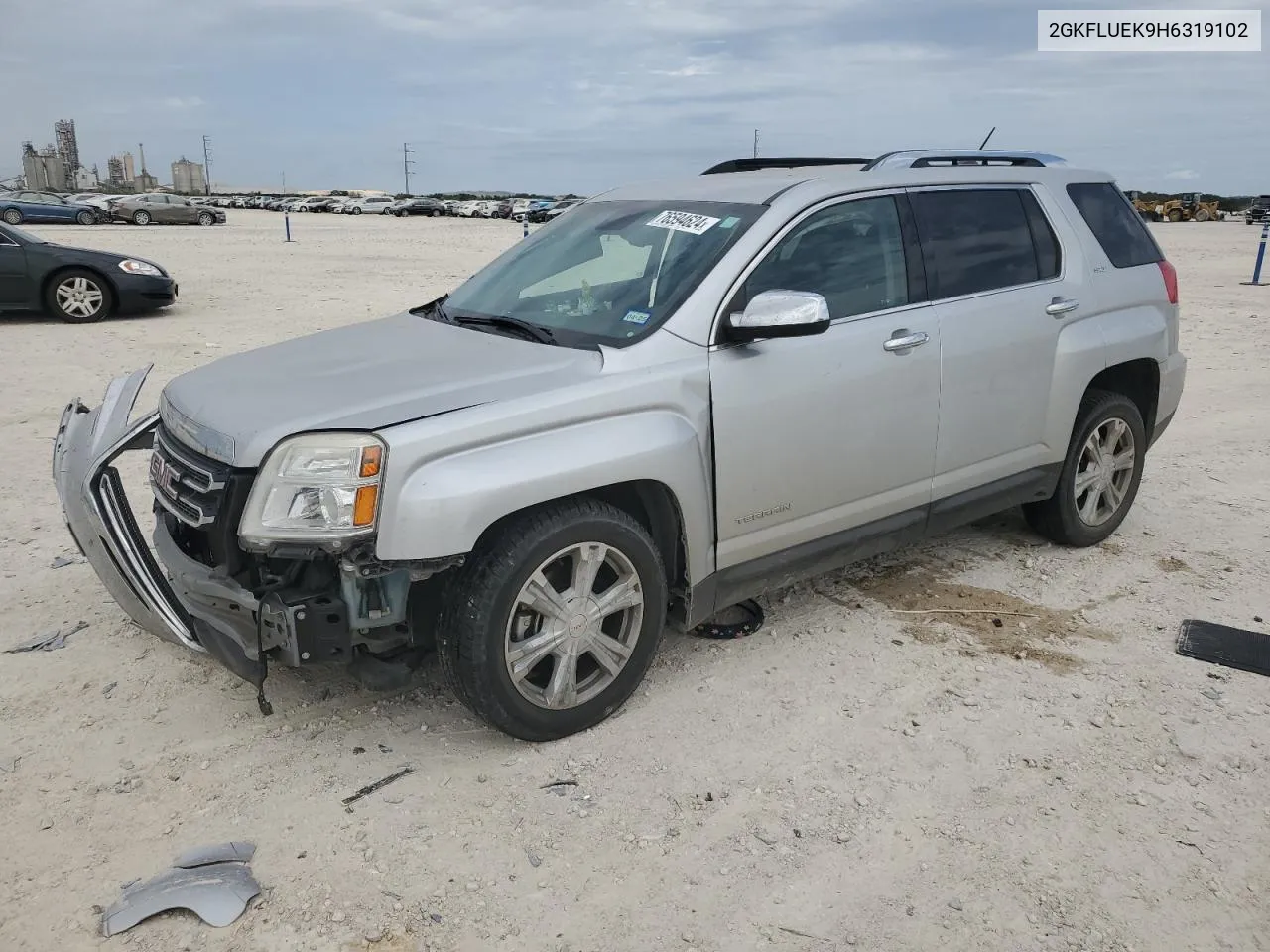 2017 GMC Terrain Slt VIN: 2GKFLUEK9H6319102 Lot: 76594624