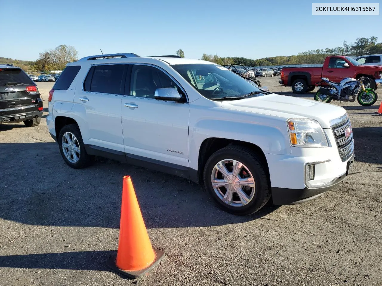 2017 GMC Terrain Slt VIN: 2GKFLUEK4H6315667 Lot: 76741814