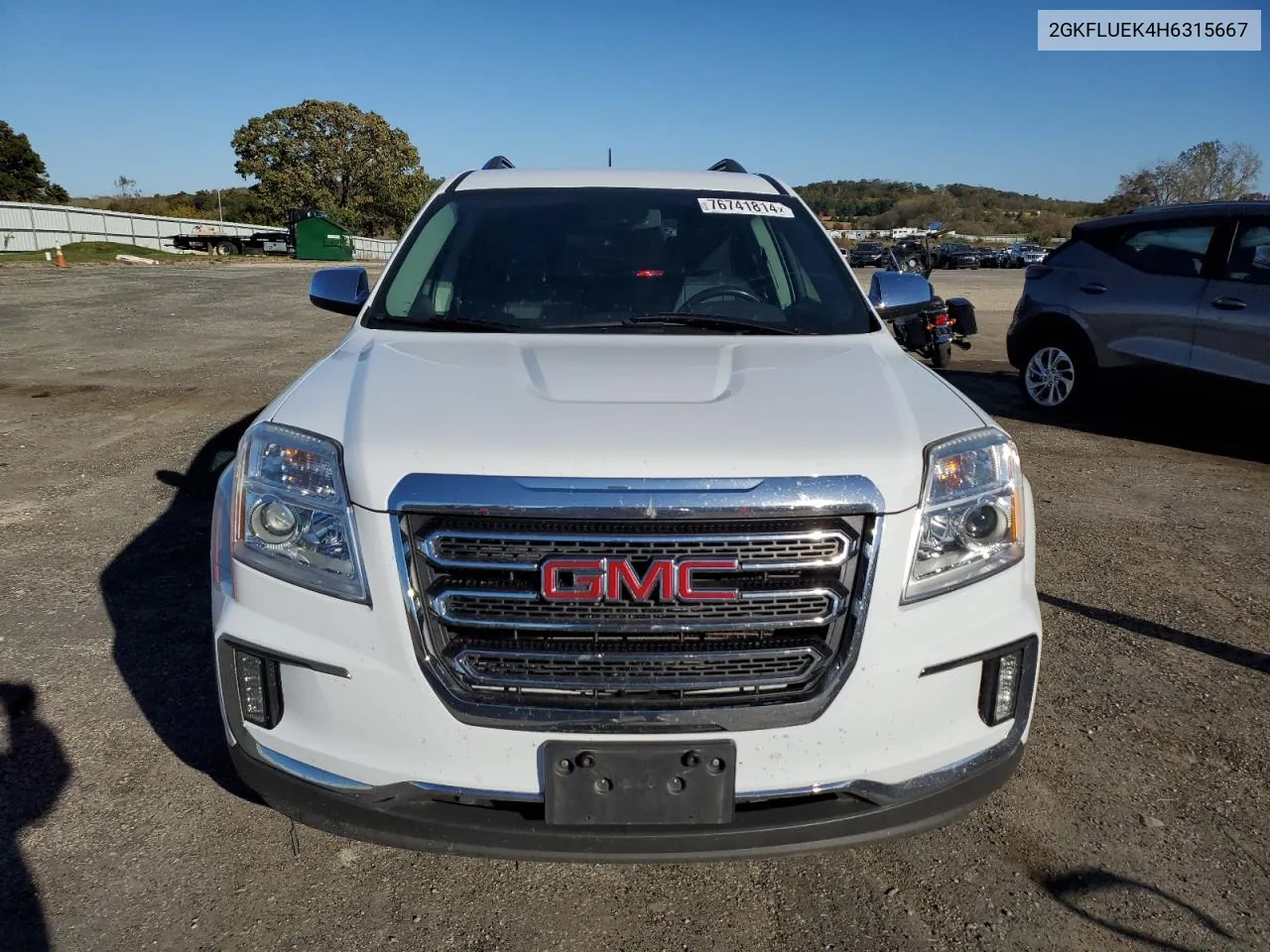 2017 GMC Terrain Slt VIN: 2GKFLUEK4H6315667 Lot: 76741814