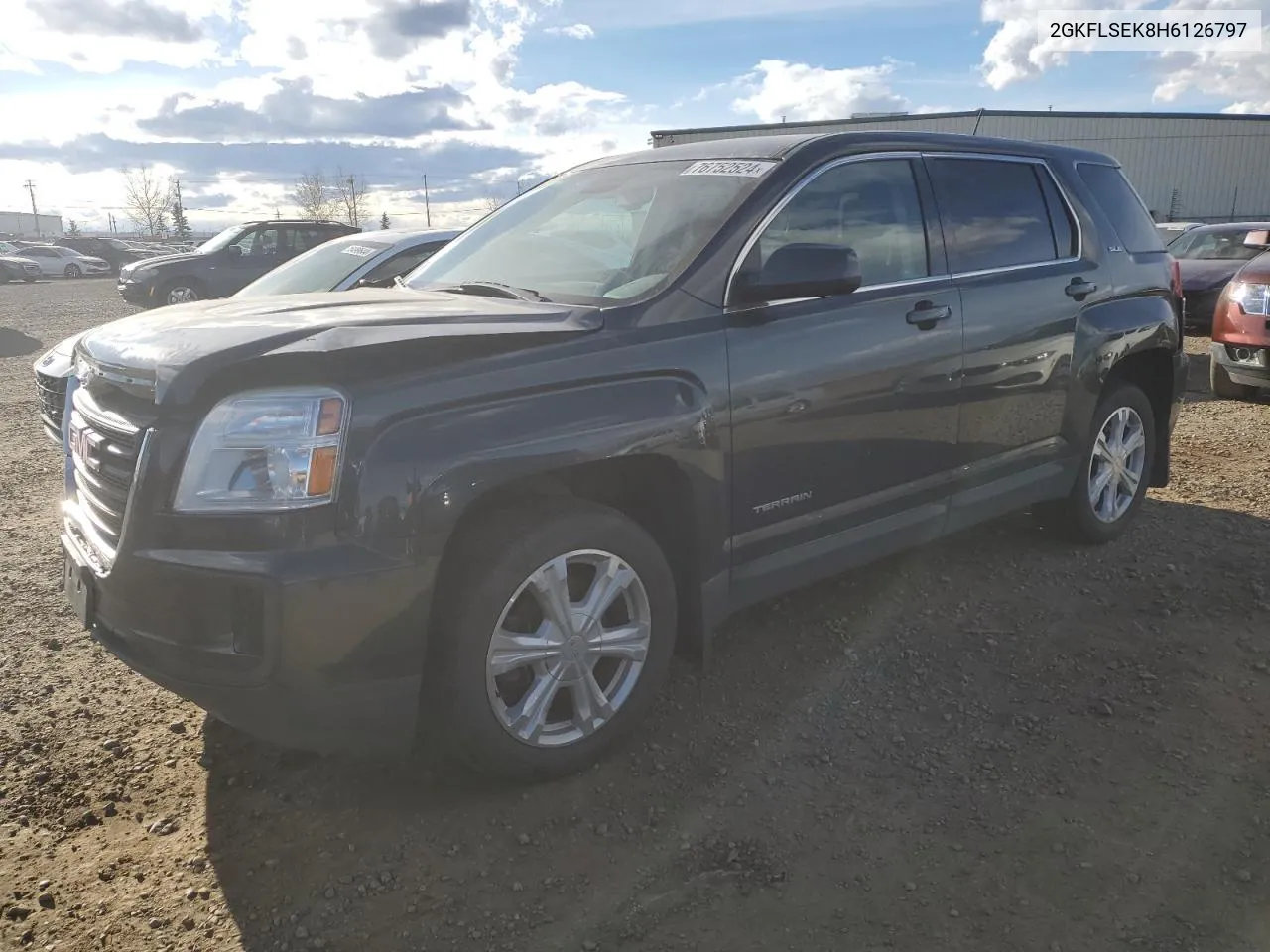 2017 GMC Terrain Sle VIN: 2GKFLSEK8H6126797 Lot: 76752524