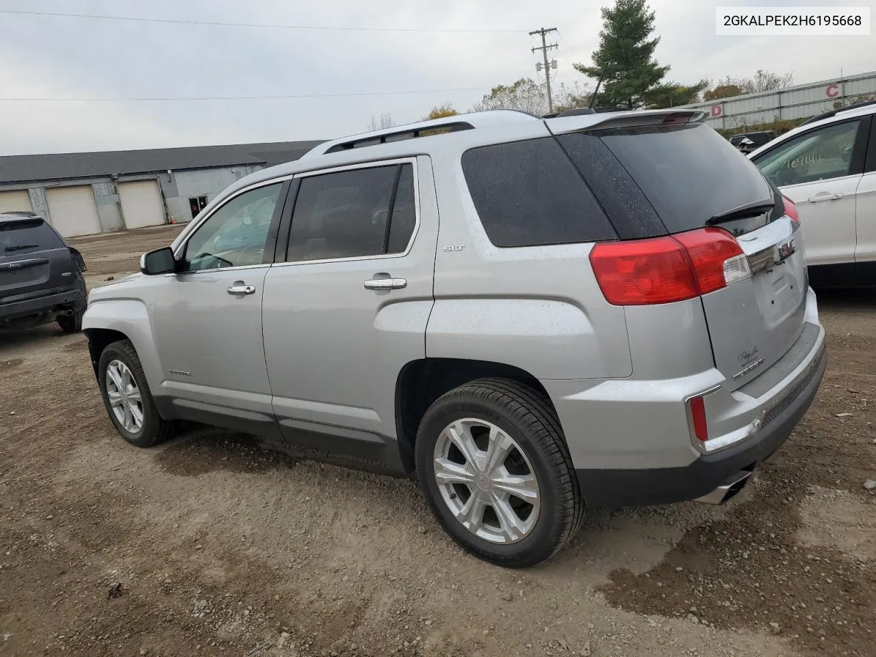 2017 GMC Terrain Slt VIN: 2GKALPEK2H6195668 Lot: 76907794