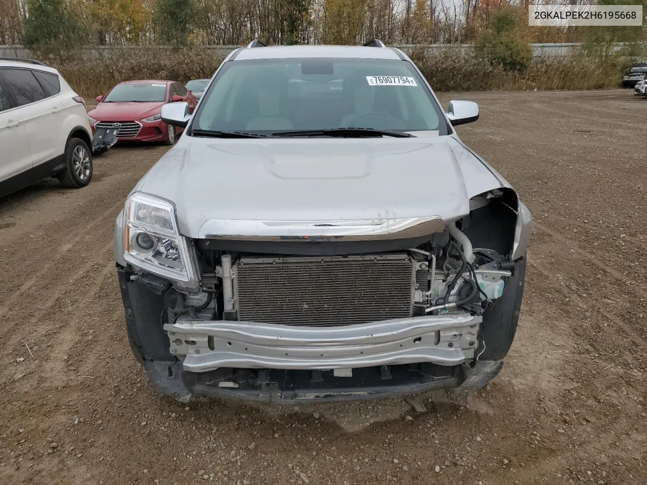 2017 GMC Terrain Slt VIN: 2GKALPEK2H6195668 Lot: 76907794