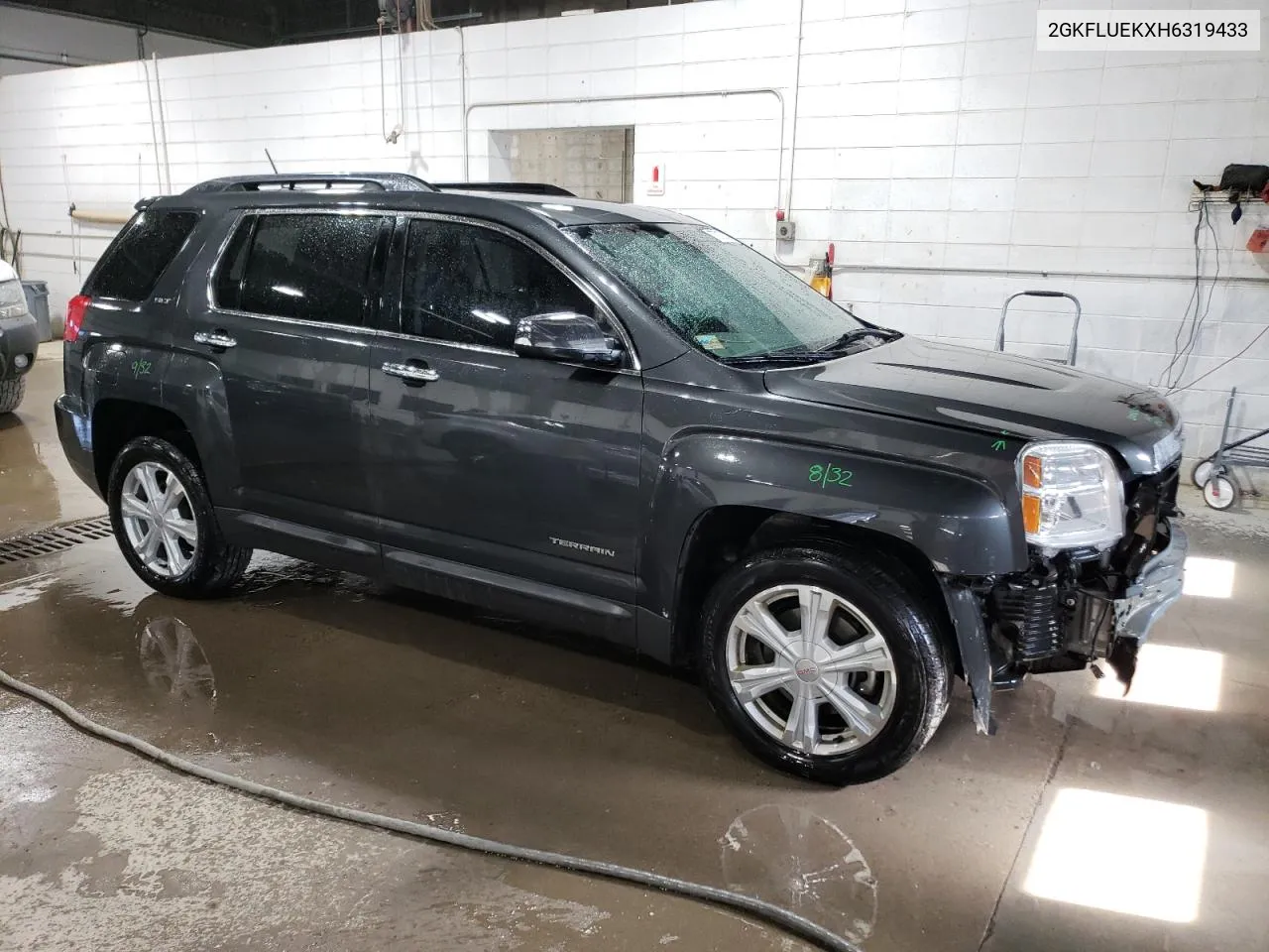 2017 GMC Terrain Slt VIN: 2GKFLUEKXH6319433 Lot: 77012694