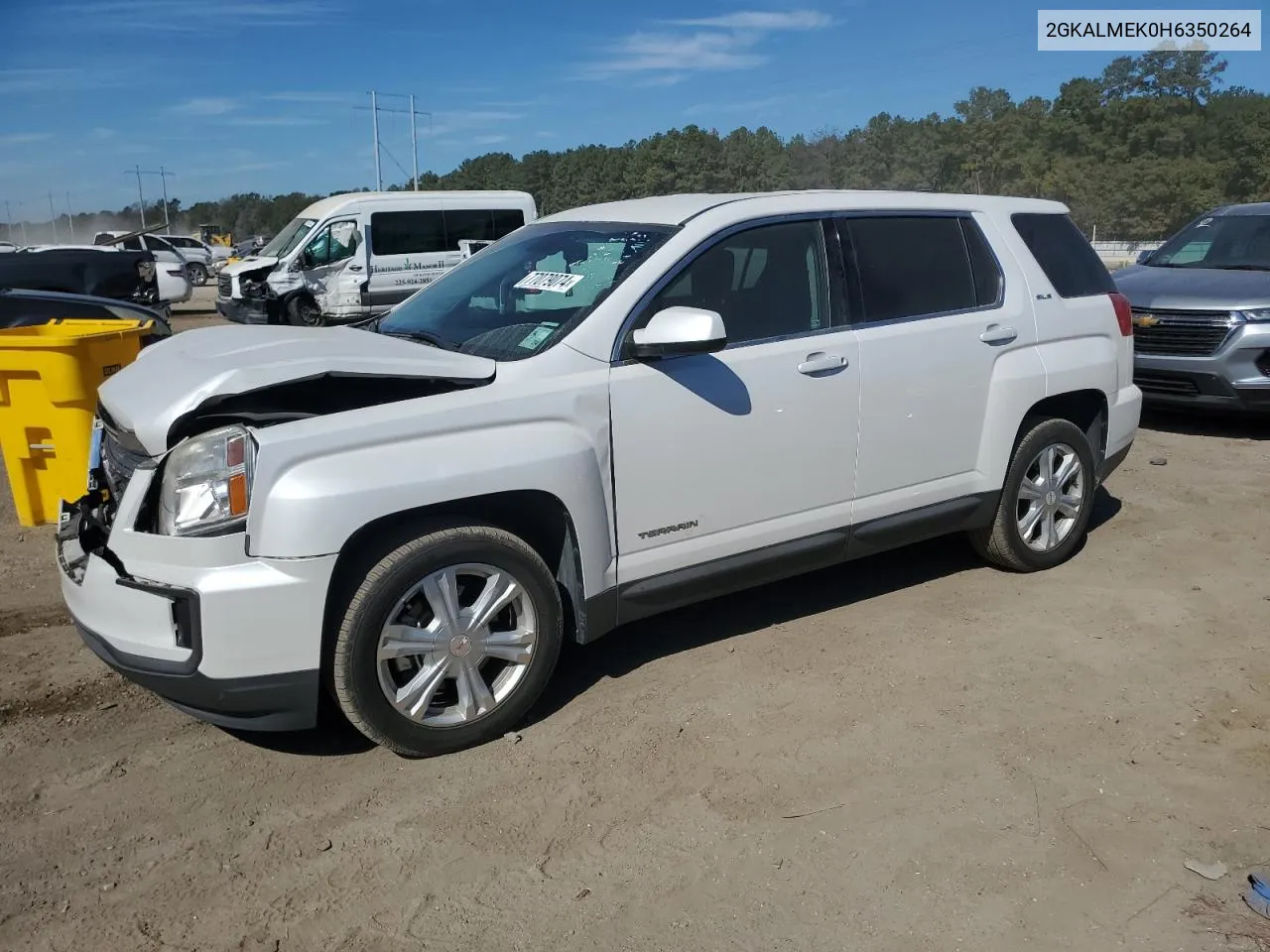 2017 GMC Terrain Sle VIN: 2GKALMEK0H6350264 Lot: 77079074