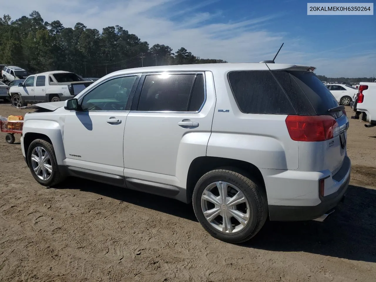 2GKALMEK0H6350264 2017 GMC Terrain Sle