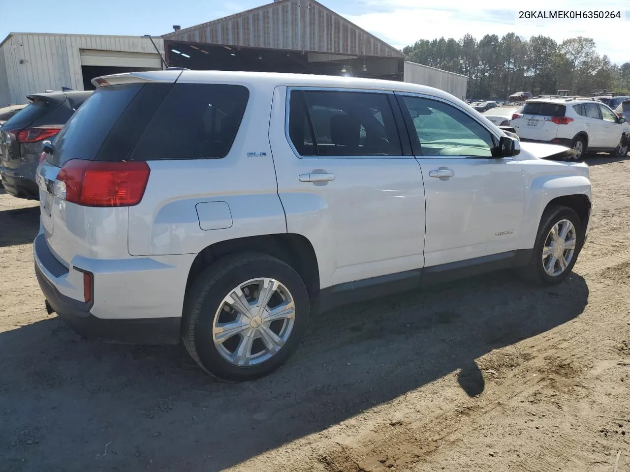 2017 GMC Terrain Sle VIN: 2GKALMEK0H6350264 Lot: 77079074