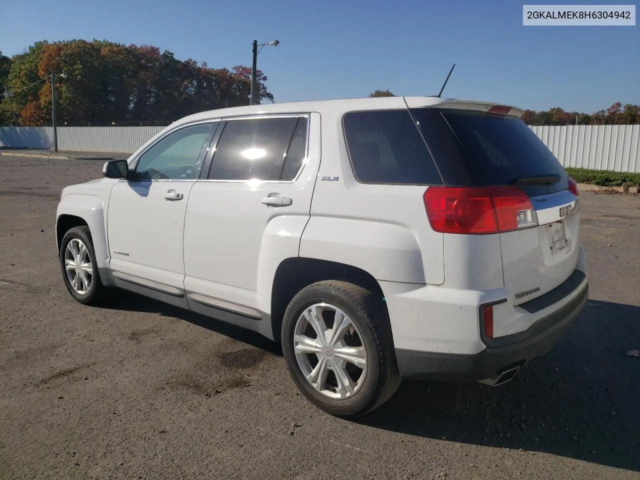 2GKALMEK8H6304942 2017 GMC Terrain Sle