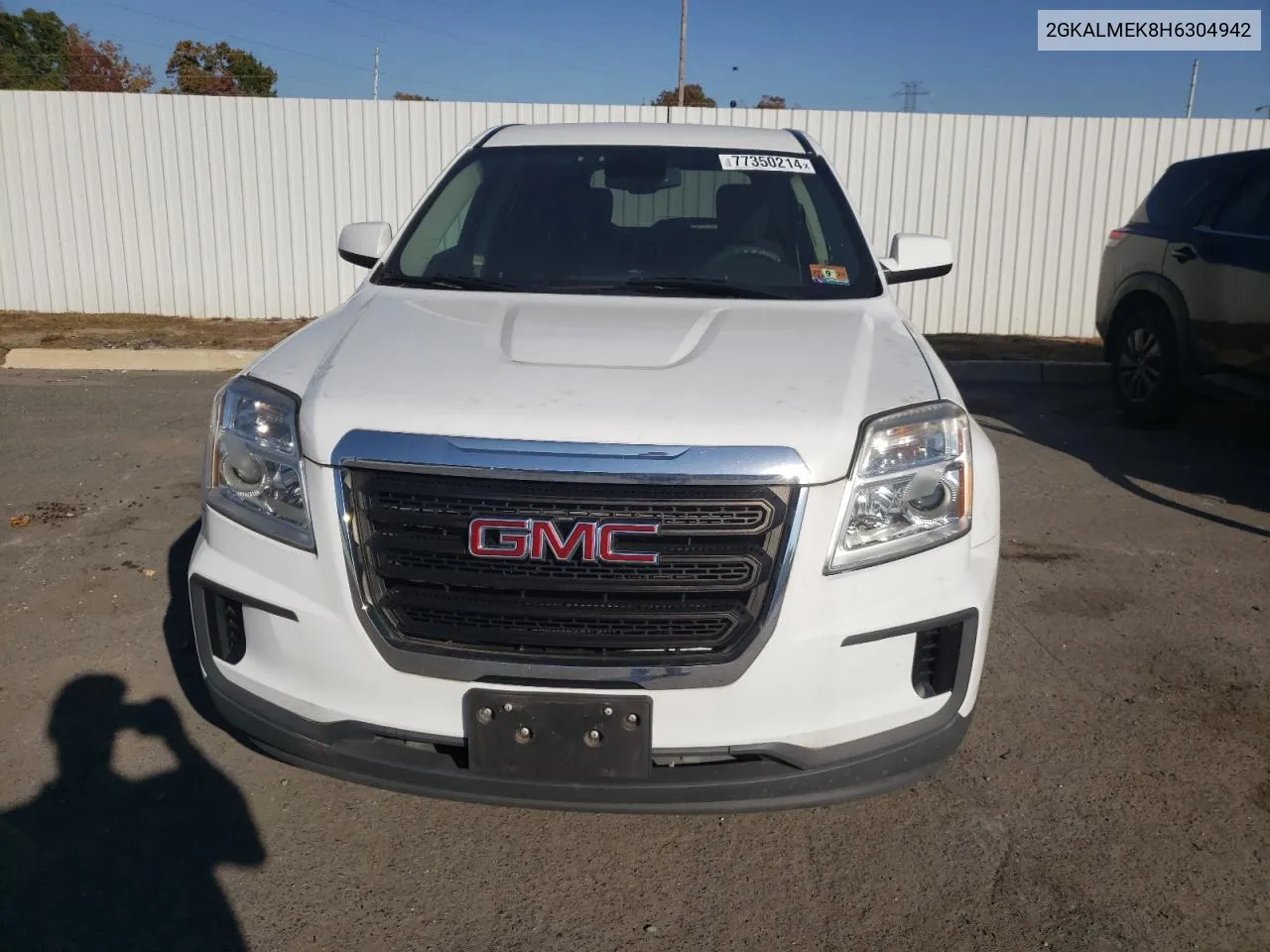 2GKALMEK8H6304942 2017 GMC Terrain Sle