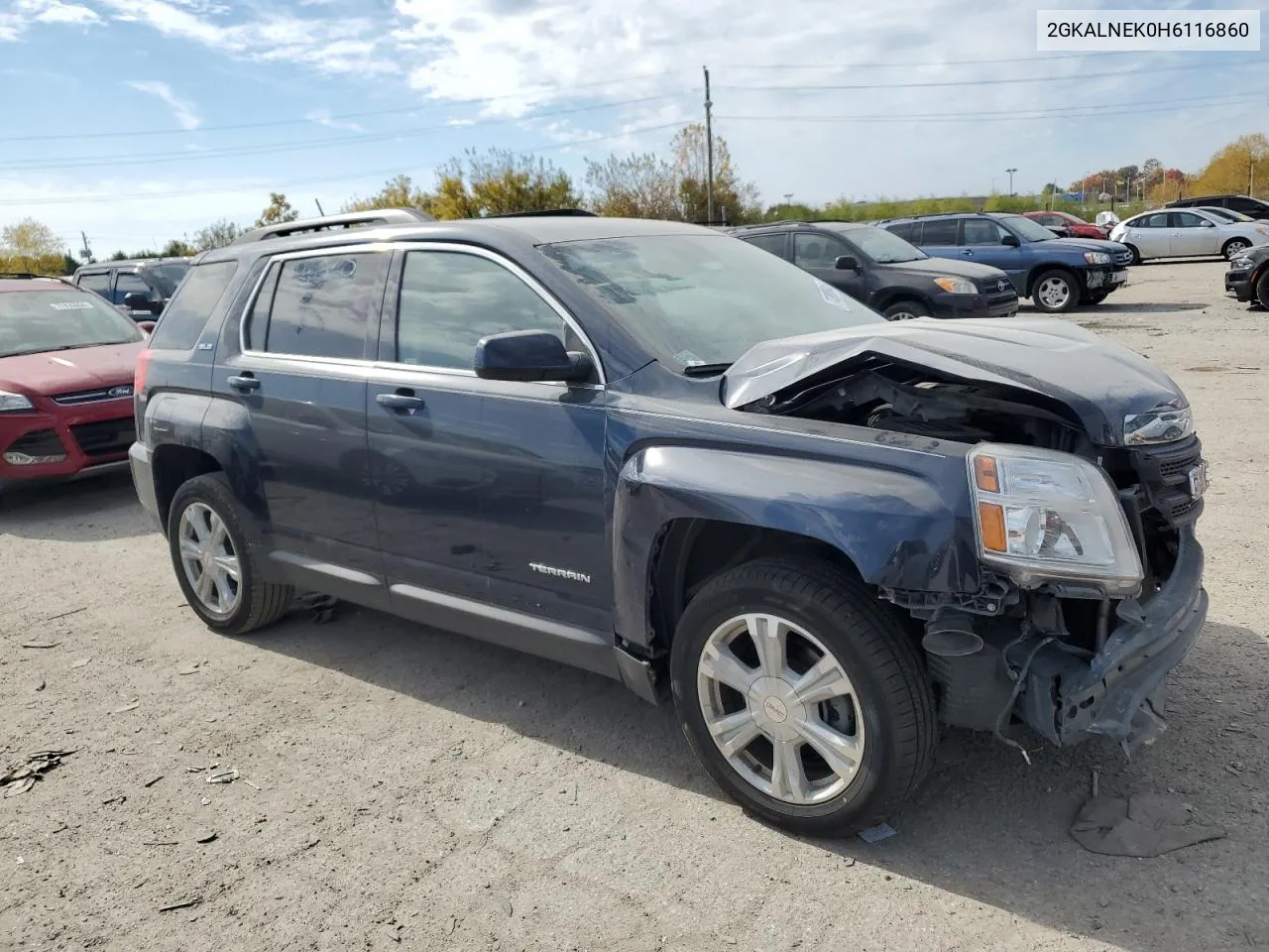 2017 GMC Terrain Sle VIN: 2GKALNEK0H6116860 Lot: 77399544