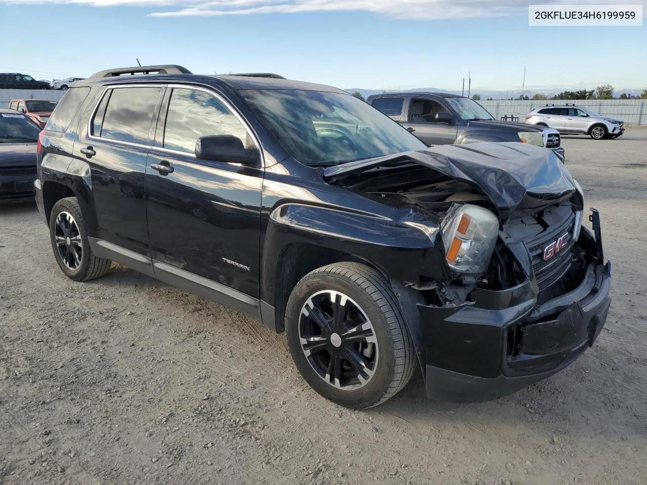 2017 GMC Terrain Slt VIN: 2GKFLUE34H6199959 Lot: 77474924