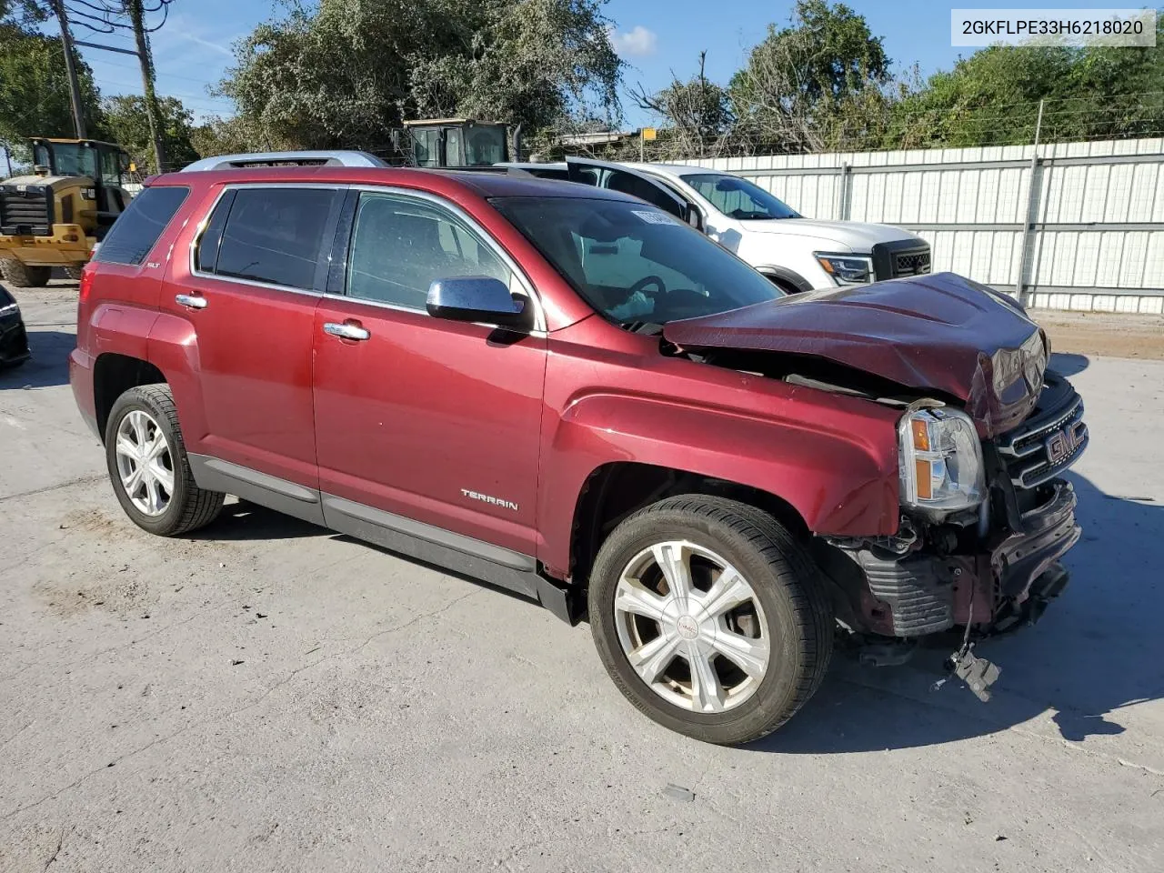 2017 GMC Terrain Slt VIN: 2GKFLPE33H6218020 Lot: 77554894