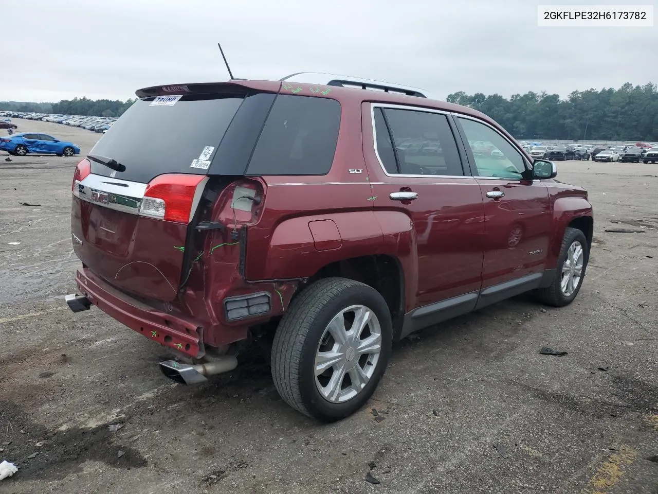 2GKFLPE32H6173782 2017 GMC Terrain Slt