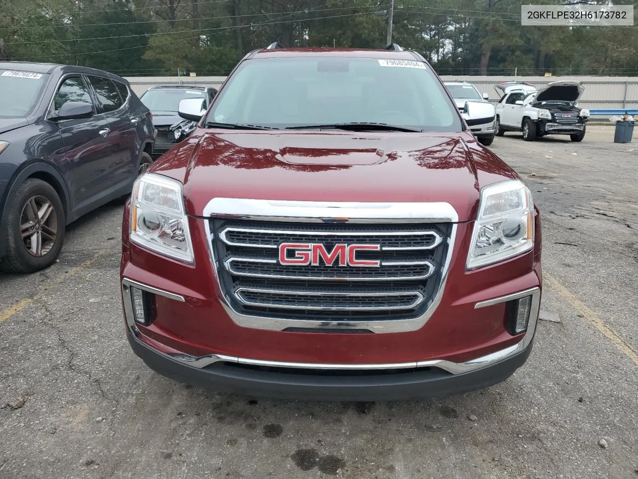 2GKFLPE32H6173782 2017 GMC Terrain Slt