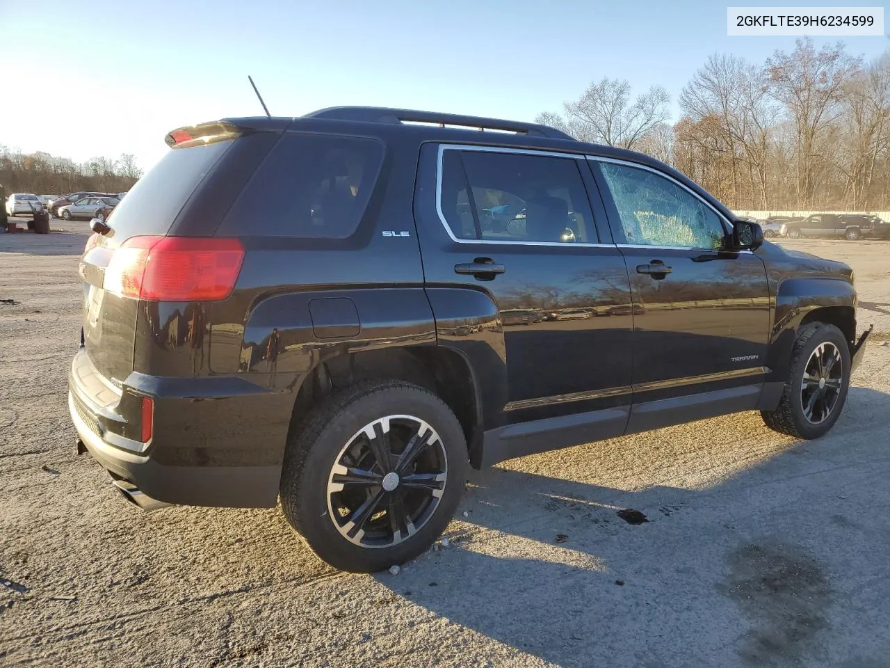 2017 GMC Terrain Sle VIN: 2GKFLTE39H6234599 Lot: 80456124