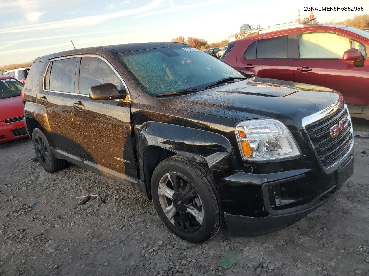 2017 GMC Terrain Sle VIN: 2GKALMEK6H6352956 Lot: 80456134