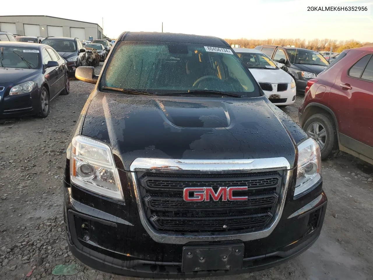 2017 GMC Terrain Sle VIN: 2GKALMEK6H6352956 Lot: 80456134