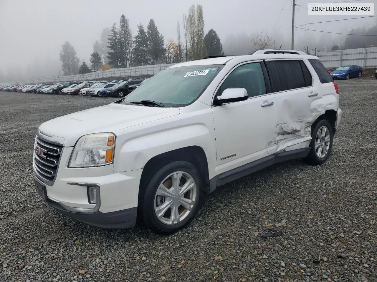 2017 GMC Terrain Slt VIN: 2GKFLUE3XH6227439 Lot: 81032324