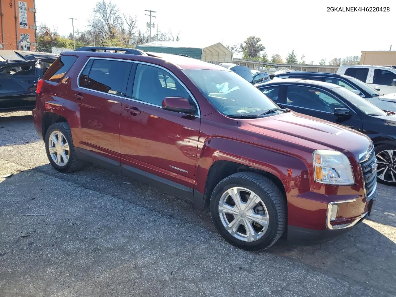 2017 GMC Terrain Sle VIN: 2GKALNEK4H6220428 Lot: 81146174