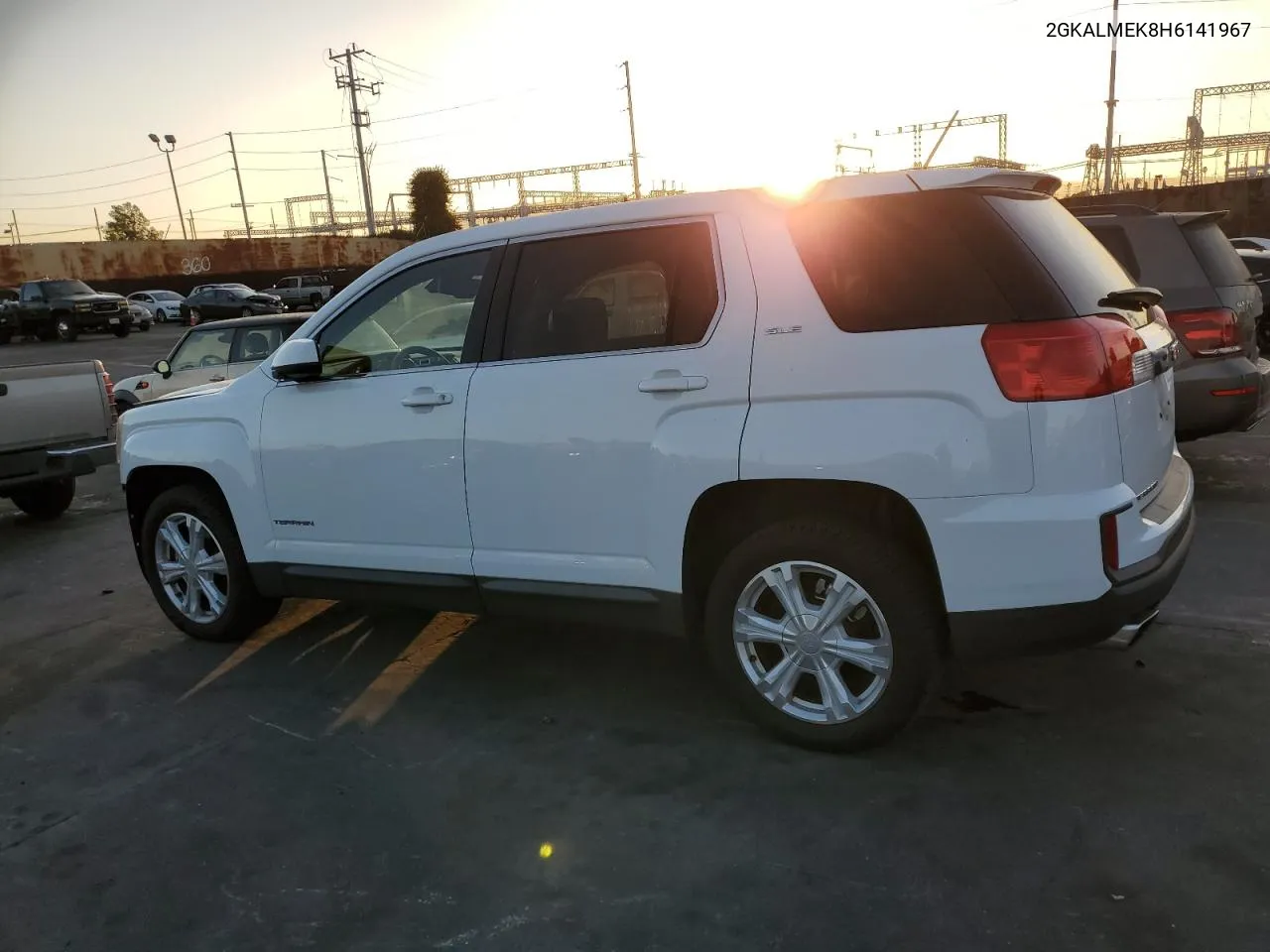 2017 GMC Terrain Sle VIN: 2GKALMEK8H6141967 Lot: 81168064