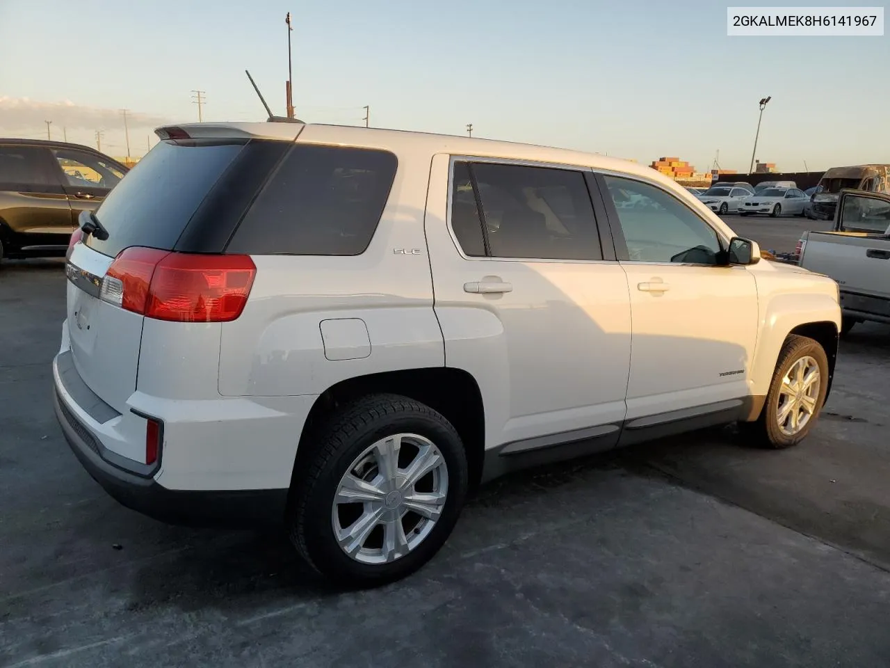 2017 GMC Terrain Sle VIN: 2GKALMEK8H6141967 Lot: 81168064