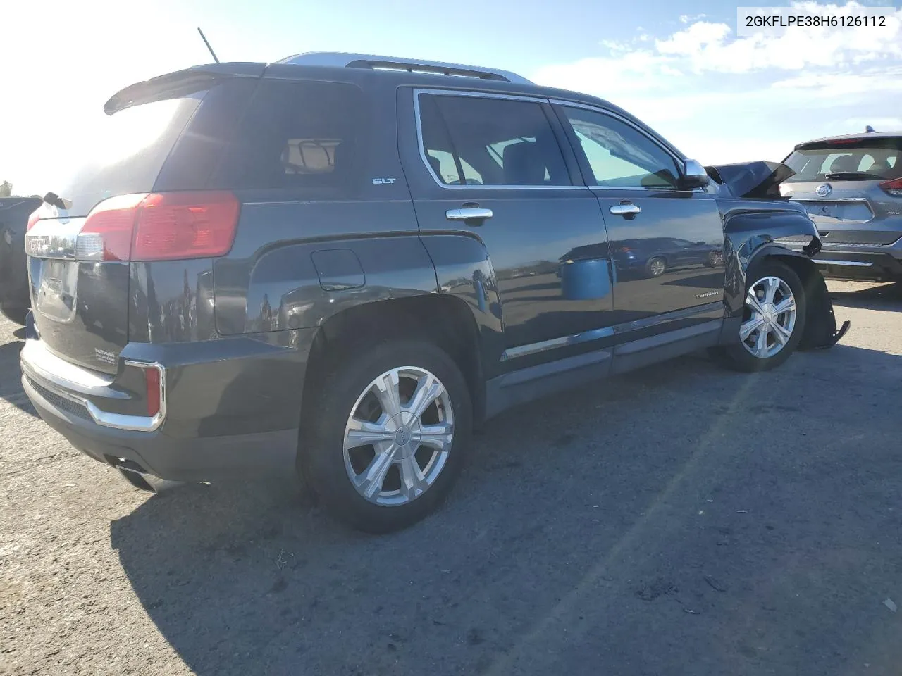 2017 GMC Terrain Slt VIN: 2GKFLPE38H6126112 Lot: 81399124