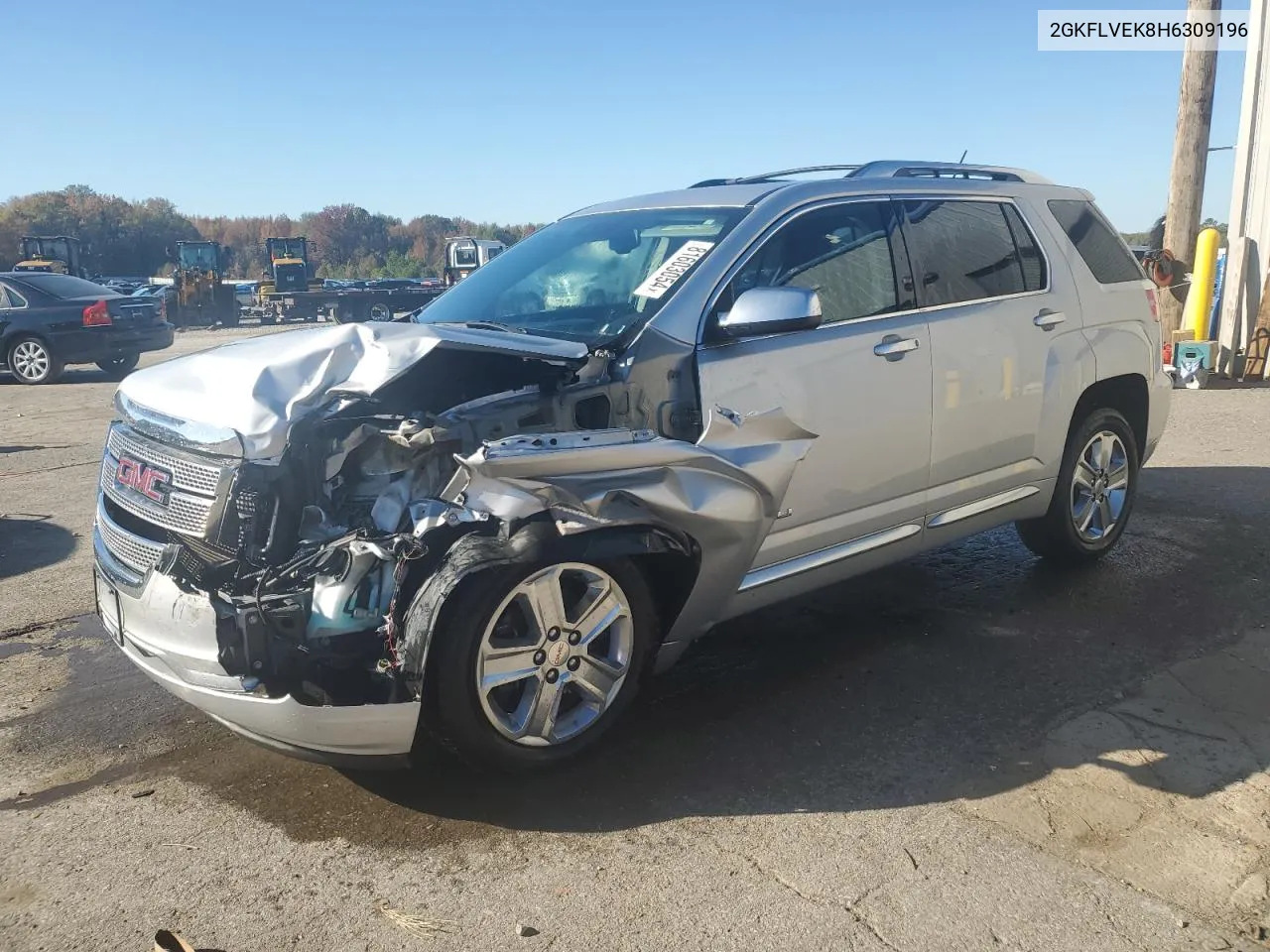 2017 GMC Terrain Denali VIN: 2GKFLVEK8H6309196 Lot: 81603054