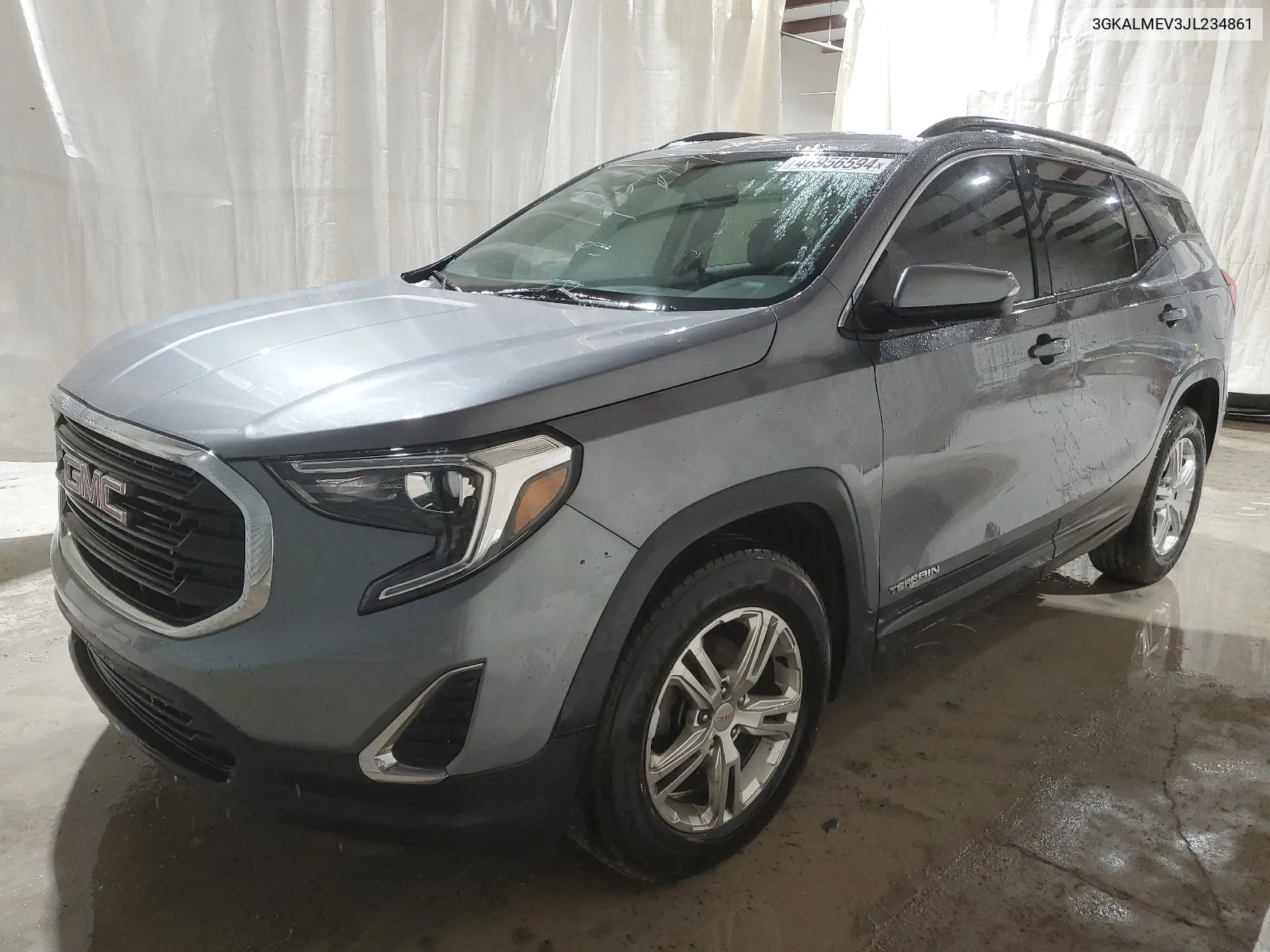 2018 GMC Terrain Sle VIN: 3GKALMEV3JL234861 Lot: 46956594