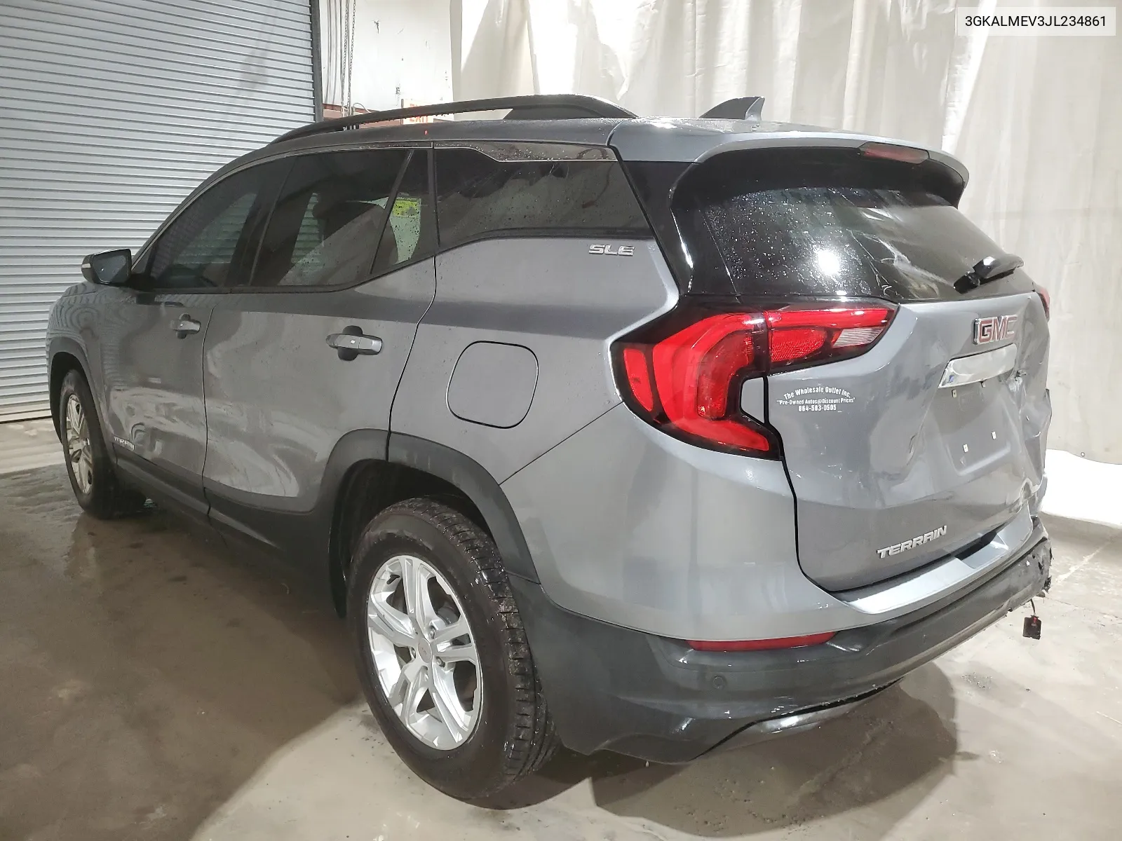 2018 GMC Terrain Sle VIN: 3GKALMEV3JL234861 Lot: 46956594