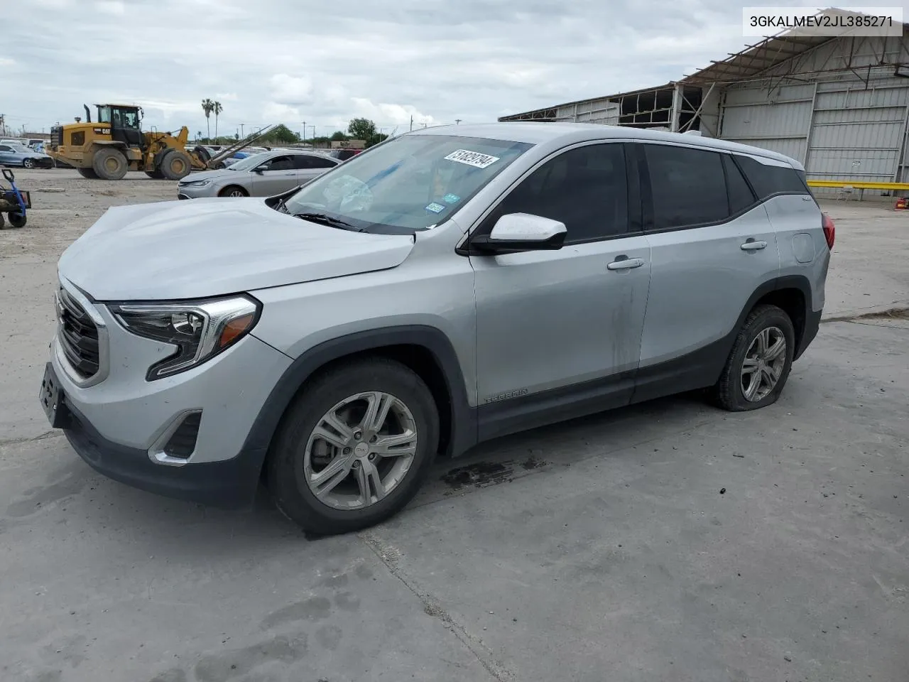 2018 GMC Terrain Sle VIN: 3GKALMEV2JL385271 Lot: 51829794